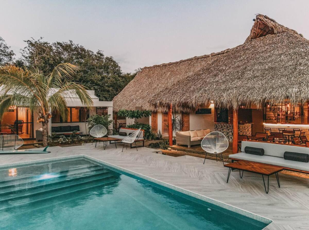 Albergue Surf And Yoga Retreat Nicaragua La Albina Exterior foto