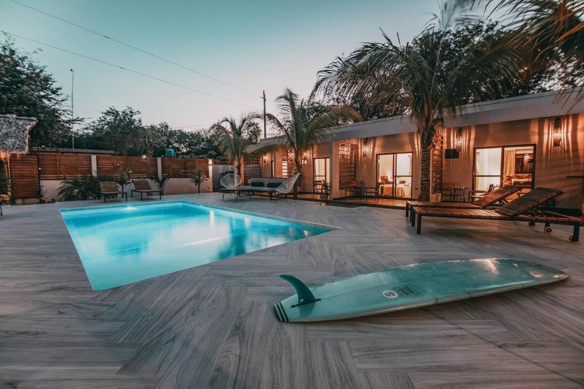 Albergue Surf And Yoga Retreat Nicaragua La Albina Exterior foto